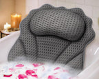 Bath Pillow RUVINCE Ergonomic Luxury Bathtub Pillow with Head,Neck, Shoulder and Back Support, 4D Bath Pillows for tub with 6 Powerful Suction Cups, Fits All Bathtub